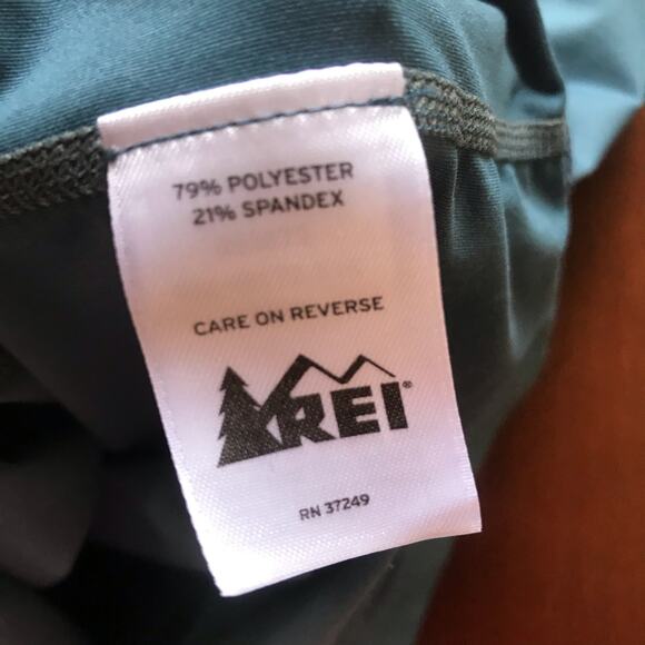 REI Blue Short Sleeve Athletic Shirt Men's Size Medium - Picture 5 of 6